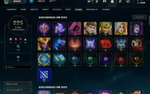 Conta league of legends da season 3