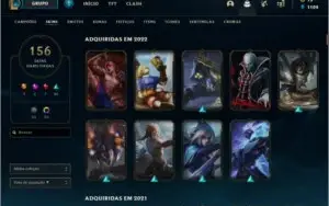 Conta Grão Mestre de LOL