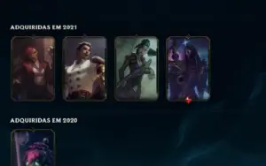 Conta Unranked, Lv 48, 3 Miticas 14 Skins