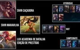 Conta do lol para colecionador