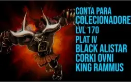 Conta do lol para colecionador