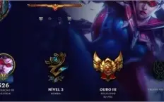 Conta League Of Legends Gold III