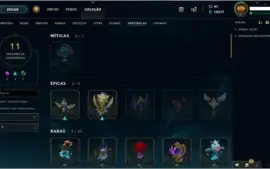 Conta Unrankead / Muitas Skins