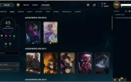 Conta Unrankead / Muitas Skins