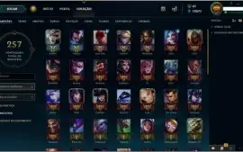 Conta Unrankead / Muitas Skins