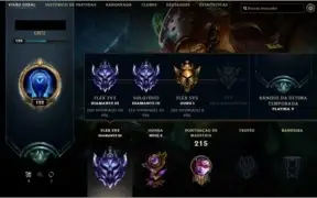 Conta League of Legends Diamante IV