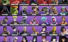 Fortnite Conta Com 46 Skins + 2600 Vbucks