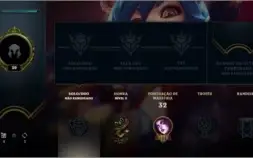 Conta de LOL com Skin '' Vitoriosa '' Unranked.