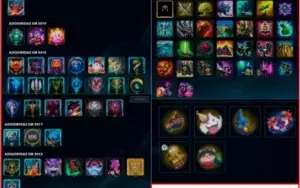 Conta de LOL com Skin '' Vitoriosa '' Unranked.