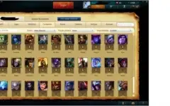 Conta League of Legends Prata 5 72 skins