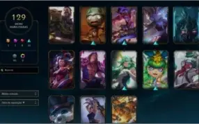 Conta rara do lol, Icones raros, sentinela rara e skin.