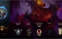 Conta LoL top 90 Skins