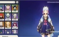Conta AR56 venti, diluc c2, ayaka, albedo, xiao, eula, keqc1