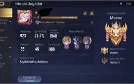 CONTA AOV ELO MESTRE