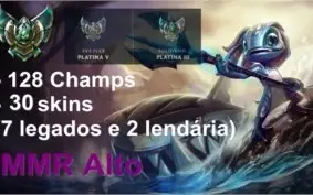Conta League Of Legends Platina III