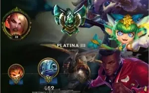 Conta League Of Legends Platina III