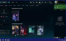 Conta lol Smurf mestre 200pdl 70% Win Rate