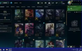 Conta lol Smurf mestre 200pdl 70% Win Rate