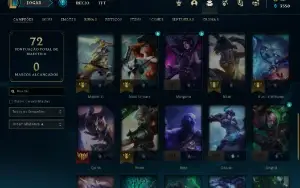 Conta LOL Ouro 2 + 37 Champs