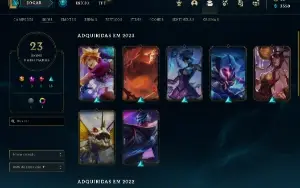 Conta LOL Ouro 2 + 37 Champs