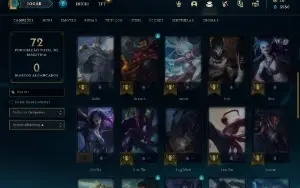 Conta LOL Ouro 2 + 37 Champs