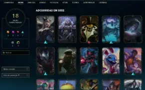 Conta League Of Legends Platina 4 Smurf
