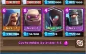 Conta Clash Royale, LvL 12, 58k de XP