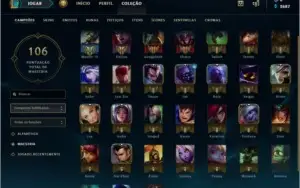Conta Platina 5 SOLOQ, 31 Bonecos E 6 Skins