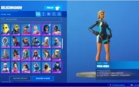 VENDO CONTA FORTNITE SEASON 5 ATÉ SEASON ATUAL COMPLETA