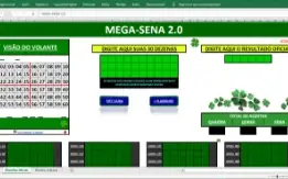 Planilhas Premium para Mega-sena, Lotofácil  E  Quina