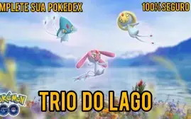 Trio do Lago - Pokemon Go