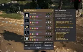 CONTA BLACK DESERT SA - BARRACA P2W - LV 62 STRIKER - FS 280