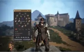 CONTA BLACK DESERT SA - BARRACA P2W - LV 62 STRIKER - FS 280