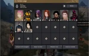 CONTA BLACK DESERT SA - BARRACA P2W - LV 62 STRIKER - FS 280