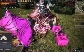 CONTA BLACK DESERT SA - BARRACA P2W - LV 62 STRIKER - FS 280