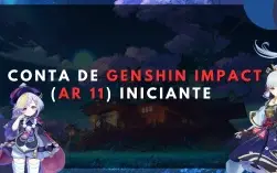 Conta de Genshin Impact Iniciante (AR 11)