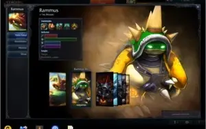 Conta LVL 30 com Alistar Negro + Rammus Rei  + Corki OVNI