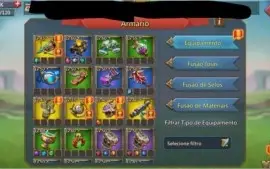 Conta t4 200m de poder 4.6m tropas e tomos(vide descrição)
