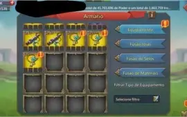 Conta t4 200m de poder 4.6m tropas e tomos(vide descrição)