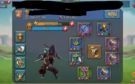 Conta t4 200m de poder 4.6m tropas e tomos(vide descrição)