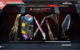 CONTA APEX - HERANÇA WRAITH - E ALGUMAS SKINS