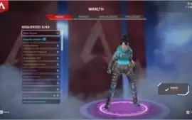 CONTA APEX - HERANÇA WRAITH - E ALGUMAS SKINS