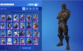 conta fortnite s2 +250 skins glow psicopata stw