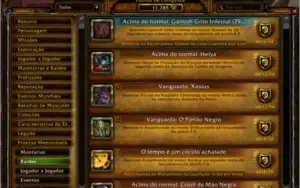 Conta TOP World Of Warcraft