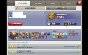 Conta clash of clans Cv11 Coringa(muito bem upada)