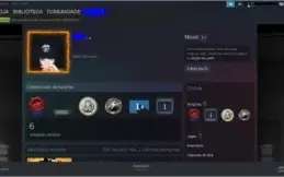 CSGO PRIME nivel 10 steam ouro 2 barato leia a descrição