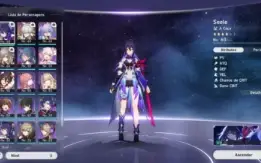 Honkai Star Rail Nv43-Selle+Na Noite-Jing Yuan+Antes do Aman