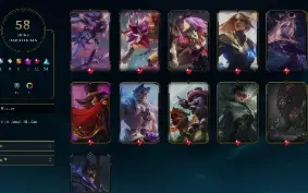 Conta com Ahri Lenda Imortalizada Assinada + Skins - League