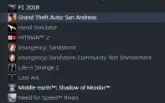 Conta Steam Com Varios Jogos Nivel 18