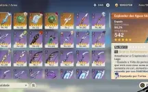 Furina C6 + arma assinatura + Jean + Ayato + 20 tiros